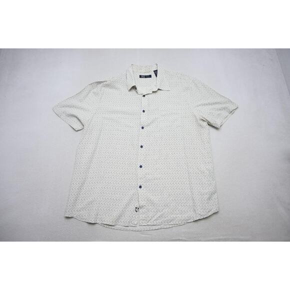 Nat Nast Hawaiian Shirt Relaxed Fit Silk Lyocell Short Sleeve Mens Sz 2XL XXL - Picture 5 of 9